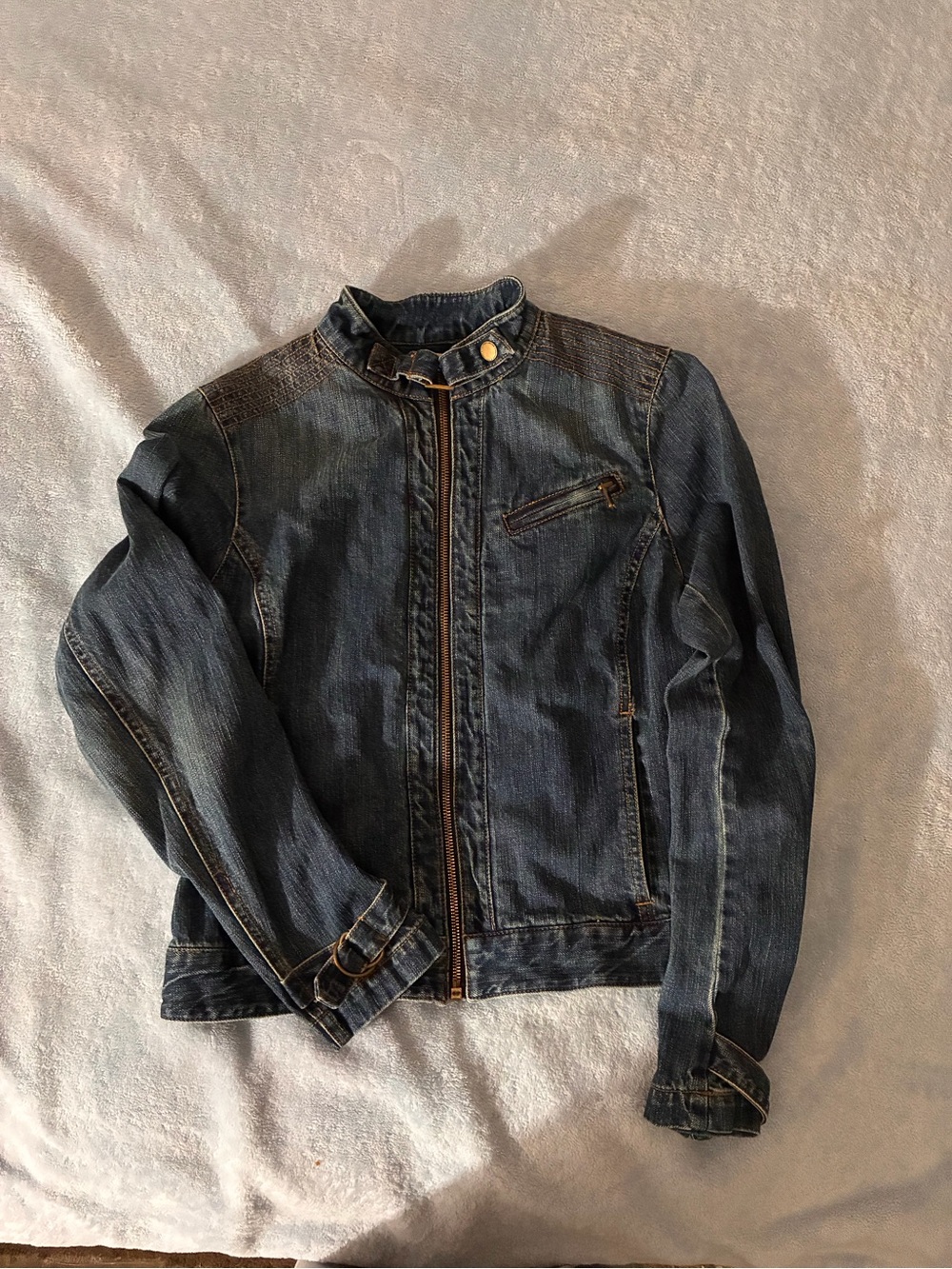 Ralph Lauren Denim Zip-Front Jacket